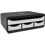 Exacompta zásuvkový box A4 maxi 4 zásuvky PS černo-bílý – Zboží Dáma