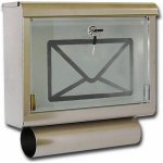 pošt.schránka LEO nerez sklo 400x390x100 – Sleviste.cz