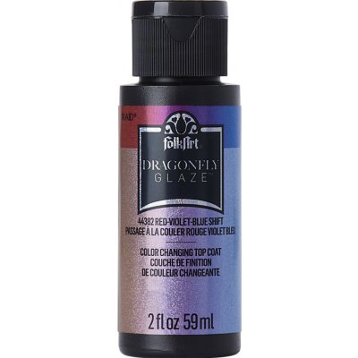 FolkArt akrylová barva dragonfly glaze 59 ml barva red – Hledejceny.cz