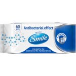 Smile ubrousky vlhčené s antibakteriální efektem 60 ks – Hledejceny.cz