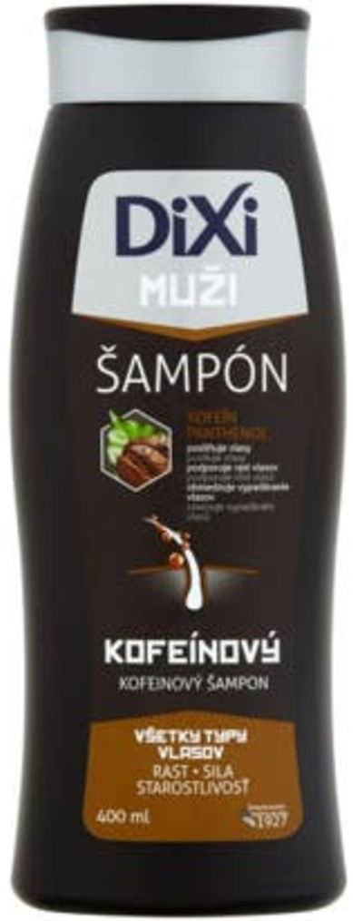 Dixi šampon pro muže kofeinový 400 ml