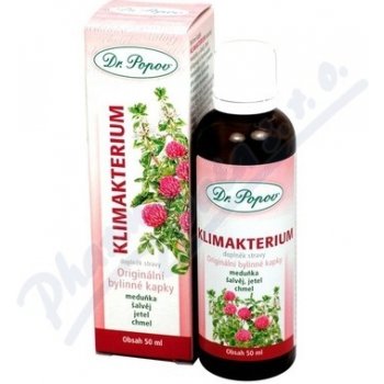 Dr.Popov Klimakterium bylinné kapky 50 ml