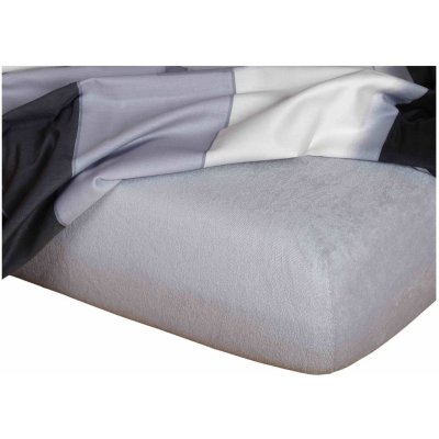 Dadka Froté prostěradlo šedé 90x200x20 – Sleviste.cz