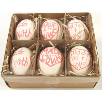 Vajíčko závěs made with LOVE růžové 1 ks – Hledejceny.cz