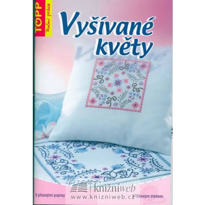 Vyšívané květy