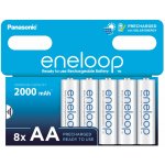 Panasonic Eneloop AA 2000mAh 8ks 3MCDE/8BE – Zboží Živě