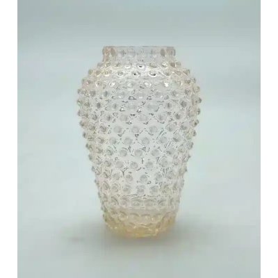 Váza 21cm – Hobnail – Ananas – meruňka – Hledejceny.cz