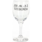Albi Můj Bar Sklenka na víno Jsou dny kdy je tato sklenička prostě malá 220 ml – Hledejceny.cz