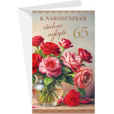ARGUS Přání k 65.narozeninám 15-6609c65 – Sleviste.cz