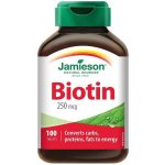 Jamieson Biotin 250 ug 100 tablet – Hledejceny.cz
