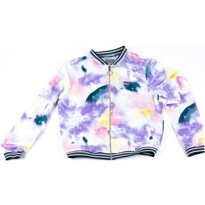 Bench Bomber With Aop And Tippings Tied Dye Letter Aop – Zboží Mobilmania