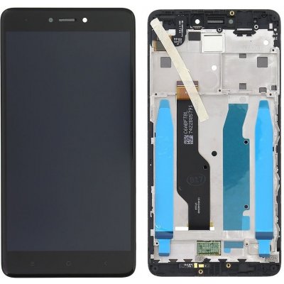 LCD Displej Dotykové sklo Přední kryt Xiaomi Redmi Note 4 Global / 4X Qualcomm