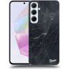 Pouzdro a kryt na mobilní telefon Samsung Picasee silikonové Samsung Galaxy A35 5G Black marble čiré