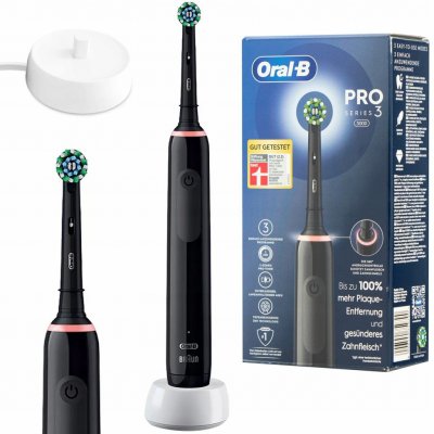 Oral-B Pro 3 3000 CrossAction Black – Zboží Živě