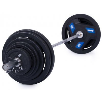 Trinfit Olympijská činka pugumovaná 130 kg – Zboží Dáma