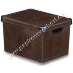 CURVER Box plastový 22 l se vzorem "Kůže" – Hledejceny.cz