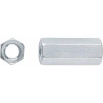 LUX-TOOLS Spojovací matice pozinkovaná M16 x 50 mm, pr. 24 mm - na váhu – Zboží Mobilmania