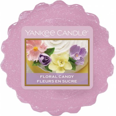 Yankee Candle vonný vosk Floral Candy Dortík s květy 22 g – Zbozi.Blesk.cz