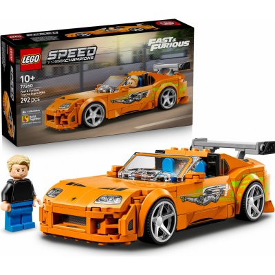 LEGO® Speed Champions 77260 Rychle a zběsile Toyota Supra MK4 – Zboží Mobilmania