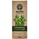 Ekolife Natura Liposomal Vitamin D3 Meruňka 60 ml – Hledejceny.cz