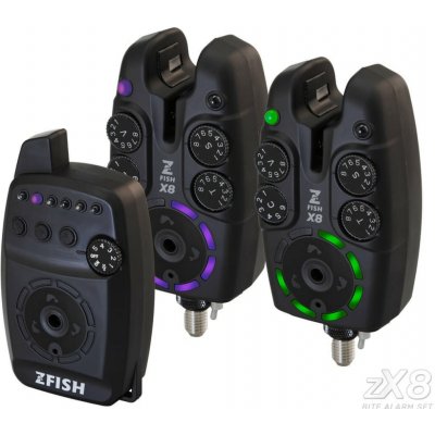 ZFISH Sada Hlásičů Bite Alarm Set Zx8 Počet hlásičů: 2 + 1 – Zboží Mobilmania