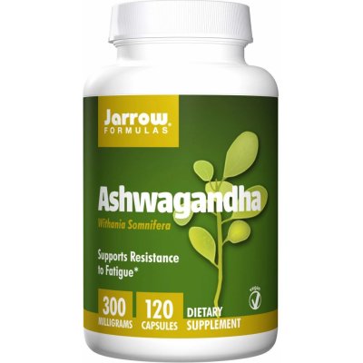 Jarrow Formulas Ashwagandha KSM-66 300 mg 120 rostlinných kapslí