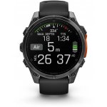 Garmin Fenix 8 AMOLED 47mm Sapphire Carbon Gray Titanium/Black 010-02904-21 – Zboží Mobilmania