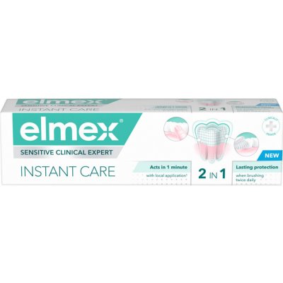 Elmex Sensitive 2 v 1 Instant Care 75 ml – Hledejceny.cz