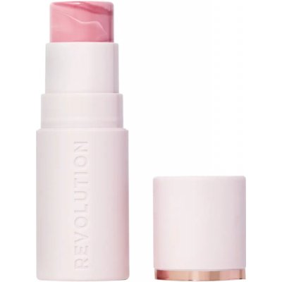 Makeup Revolution Skin Silk Blush Stick krémová tvářenka v tyčince Light Pink Marble 4,5 g – Hledejceny.cz
