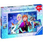 Ravensburger Ledové království Sestry navždy 2v1 2 x 24 dílků – Zboží Mobilmania