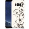 Pouzdro a kryt na mobilní telefon Samsung Pouzdro ACOVER Samsung Galaxy S8 G950F s motivem Flower