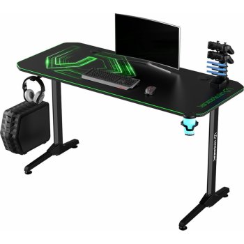 Ultradesk Frag černý / zelený UDESK-FG-GR