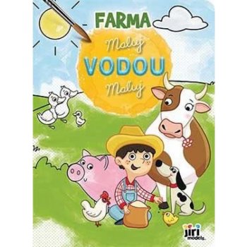 Jiri Models Maluj vodou A4 Farma omalovánky