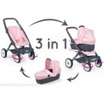 Smoby hluboký a sportovní Maxi Cosi & Quinny 3v1 pink powder – Zboží Dáma