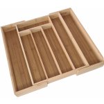 Příborník bambus posuvný 25-38,5 × 35,5 cm – Zboží Dáma