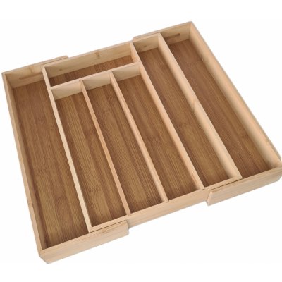 Příborník bambus posuvný 25-38,5 × 35,5 cm – Zboží Dáma