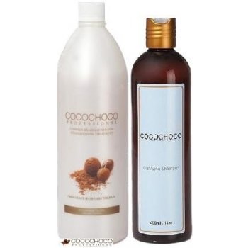 Cocochoc Professional Brazilský Keratin 1000 ml + čistící šampon 1000 ml dárková sada