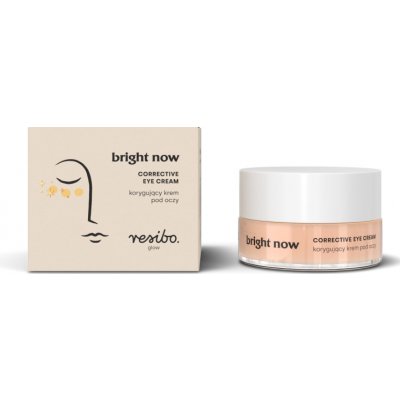 Resibo přírodní korekční oční krém Bright Now 15 ml – Zboží Mobilmania