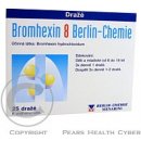 Volně prodejný lék BROMHEXIN BERLIN-CHEMIE POR 8MG TBL OBD 25