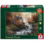 Schmidt Thomas Kinkade U starého mlýna Bei der alten Mühle 1000 dílků – Hledejceny.cz