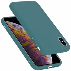 Cadorabo Ochranné pouzdro pro Apple iPhone X / XS Case v zelené barvě Kryt na mobilní telefon TPU Etui