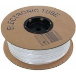 Popisovací smršťovací bužírka 2:1, bezhalog., samozháš., průměr 2,4/1,2mm, UL, bílá, plochá, 30m – Zbozi.Blesk.cz