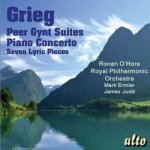 Edvard Grieg - Peer Gynt Suites 1 2, Piano Concerto 7 Lyric Pieces CD – Hledejceny.cz