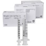 CVET VL Stříkačka inj 5 ml 2-dílná Luer excentr. 100 ks – Hledejceny.cz