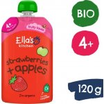 Ella's Kitchen BIO Jahoda a jablko 120 g – Sleviste.cz