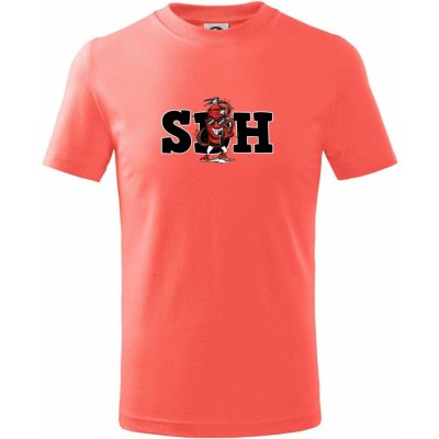 SDH hasicí přístroj tričko dětské bavlněné korálová – Hledejceny.cz