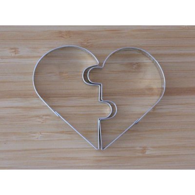 Vykrajovátko velké - SRDCE PUZZLE – Hledejceny.cz
