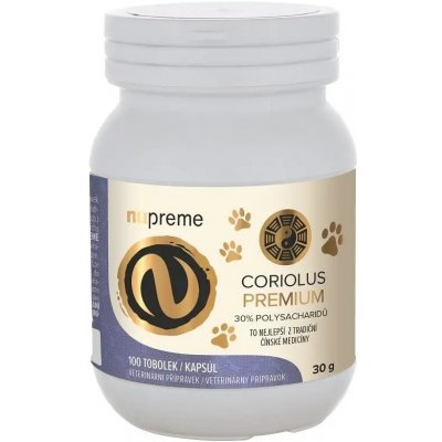 Extrakt Nupreme Coriolus Versicolor 30% 100 kapslí – Hledejceny.cz