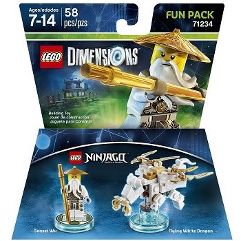 LEGO® Dimensions 71234 Ninjago Sensei Wu Fun Pack od 389 Kč - Heureka.cz