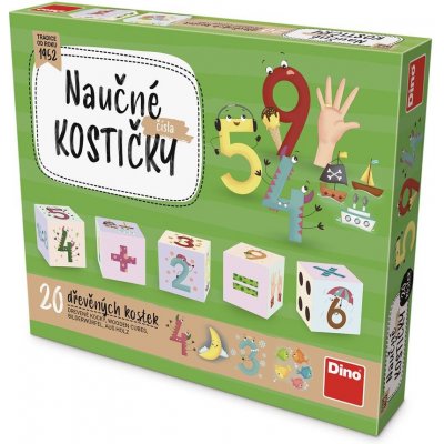 Topa Kostky kubus Čísla 20ks v krabičce – Hledejceny.cz